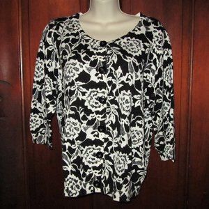 Designers Originals 3/4 Sleeve Sweater, Women's XL, Excellent Condition! B4